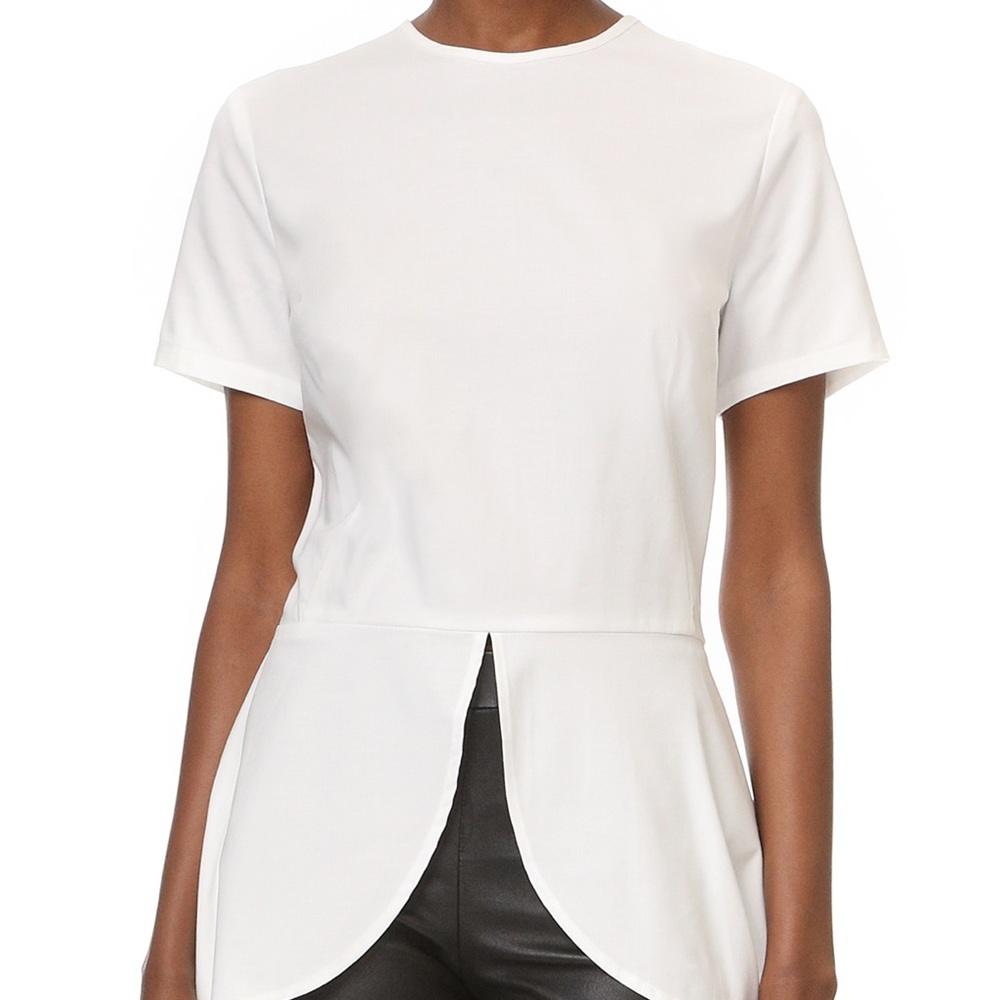 Ruken White Nina Tulip Blouse